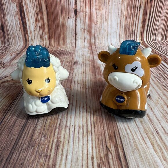 VTech Go Go Smart Animal Cow Sheep Giraffe Alligator Rooster Monkey Lion Tiger - Picture 4 of 9